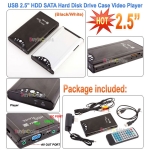 HDD SATA Hard Disk Drive Video Player