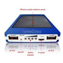 PortableSolar Panel Battery Charger Power Bank